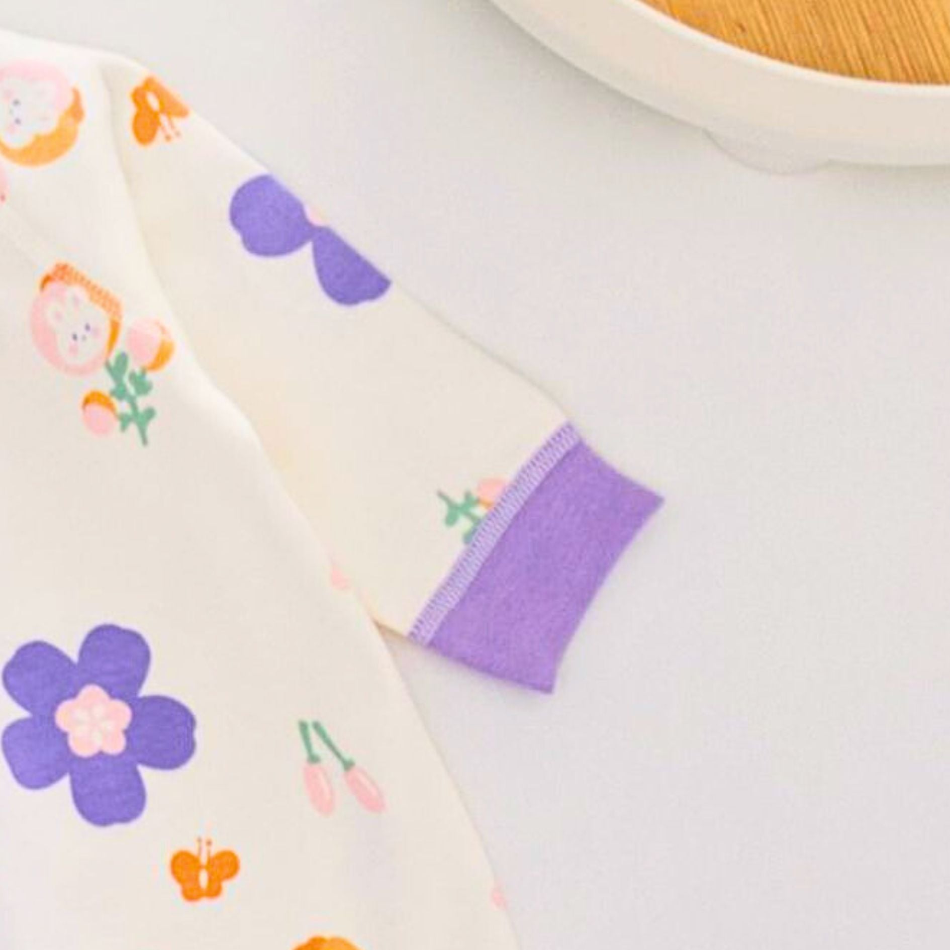 Purple Love Baby Girls Romper