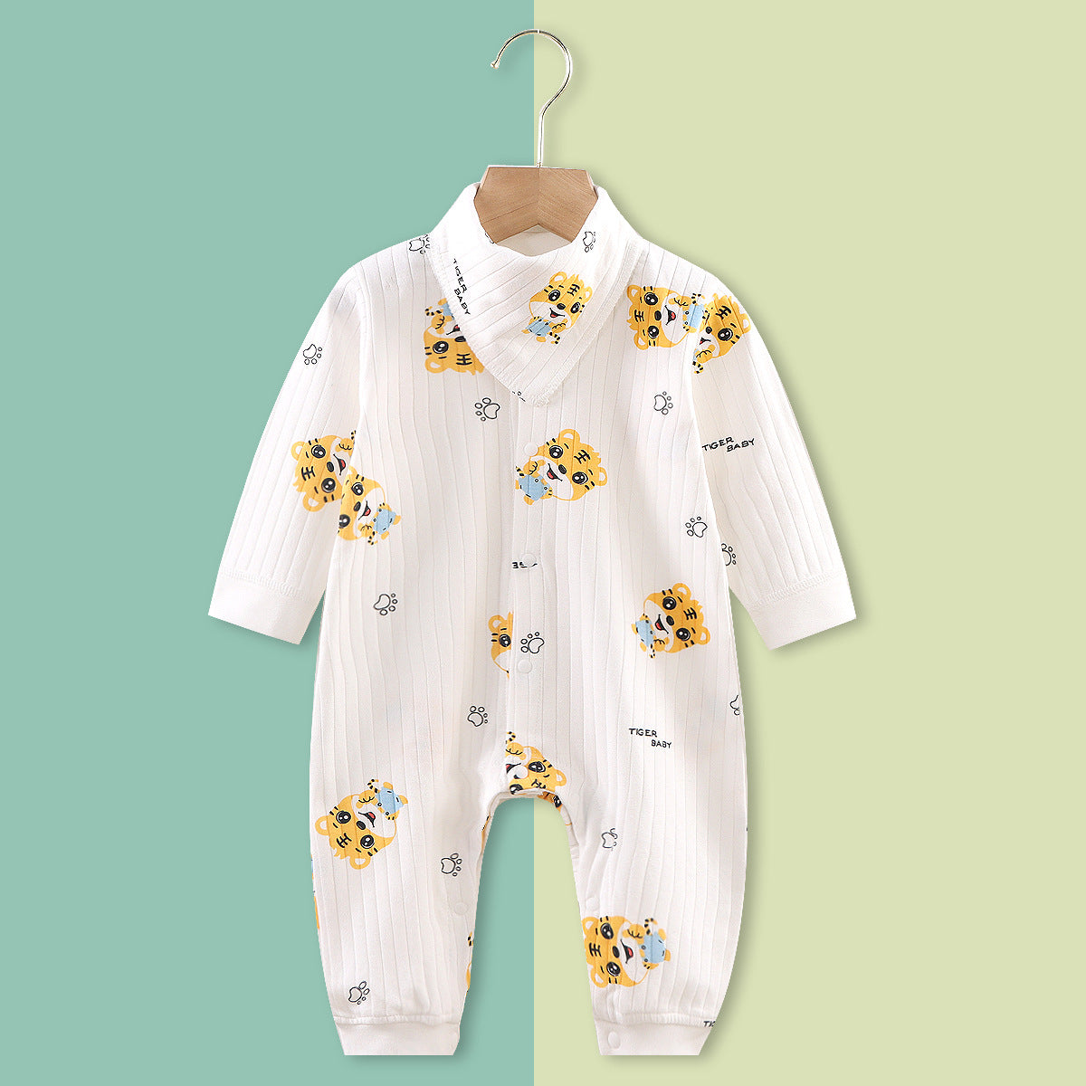 Roaring Tiger Baby Boy and Girl Jumpsuit