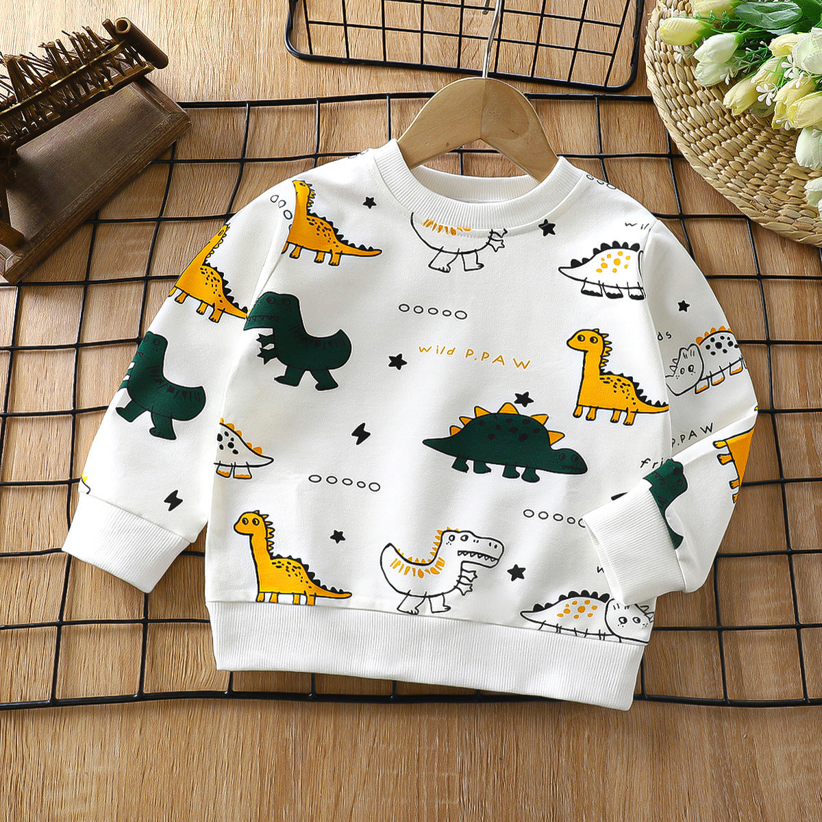 Little Jurassic Joy Boys Girls T-shirt