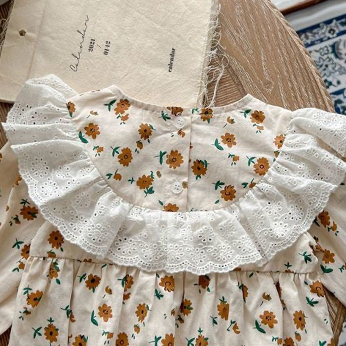 Stella Baby Girls Frill Romper With Cap