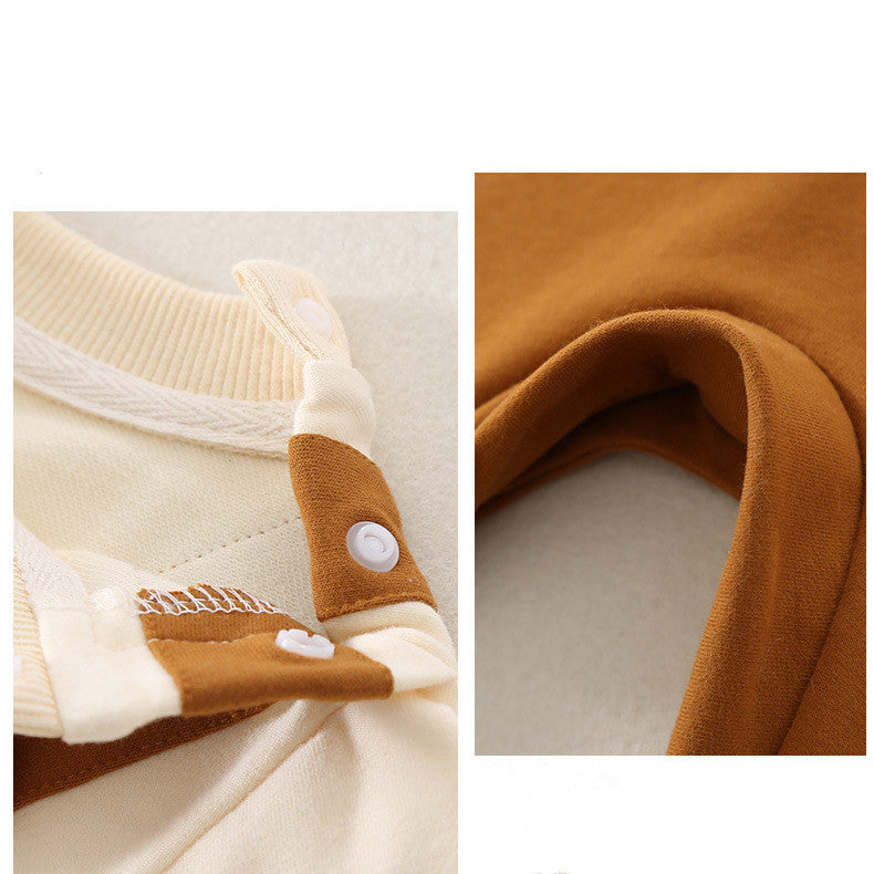 Teddy Bear Baby Boys and Girls Jumpsuit (With Hat)