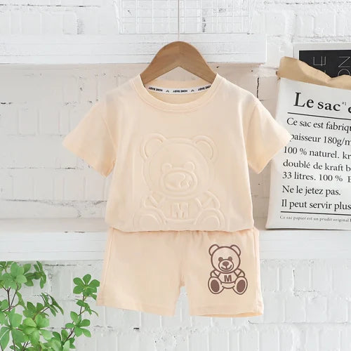 Teddy Embossed Boys Co-ord Set
