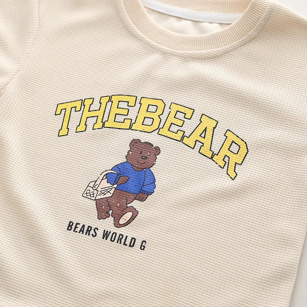 The Bear Tee and Shorts Boys Set