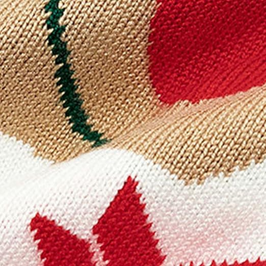 Winter Cozy Boys and Girls Green Sweater