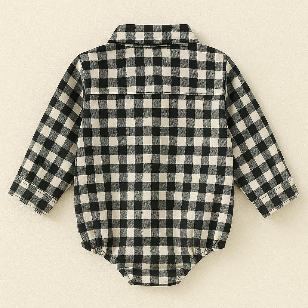 Classy Bold Striped Baby Boys Romper