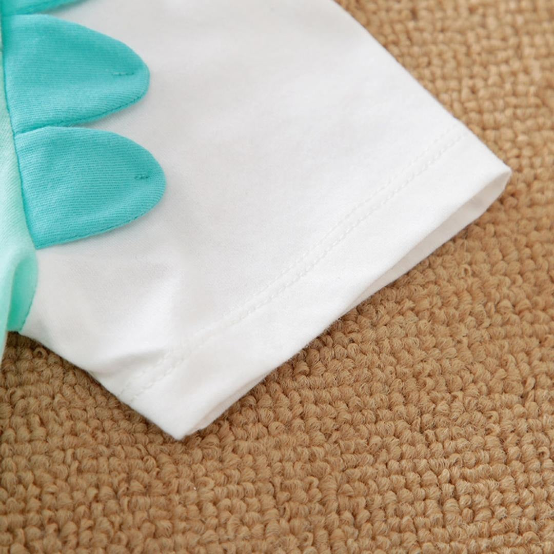 Blue Yellow Dino Romper