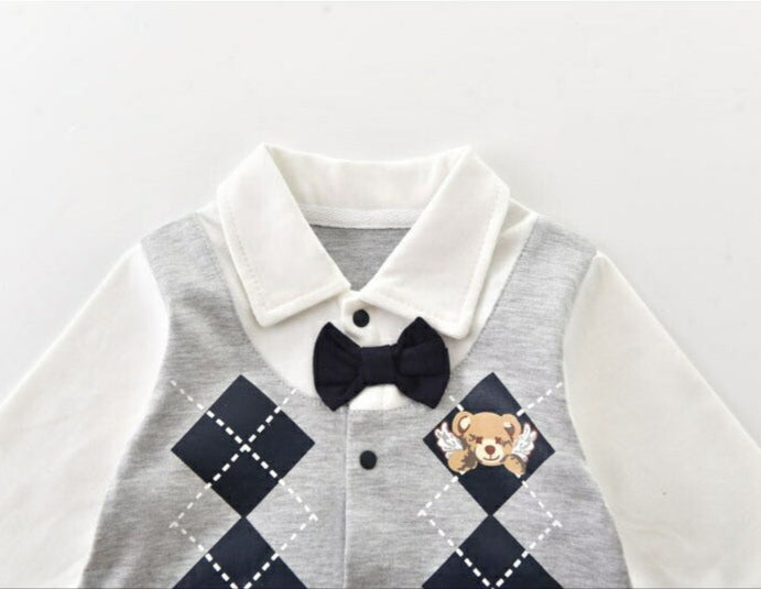 London Vibes Baby Boys Romper