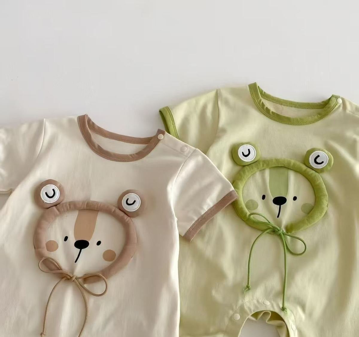 3D Thread Baby Boys Girls Play Romper