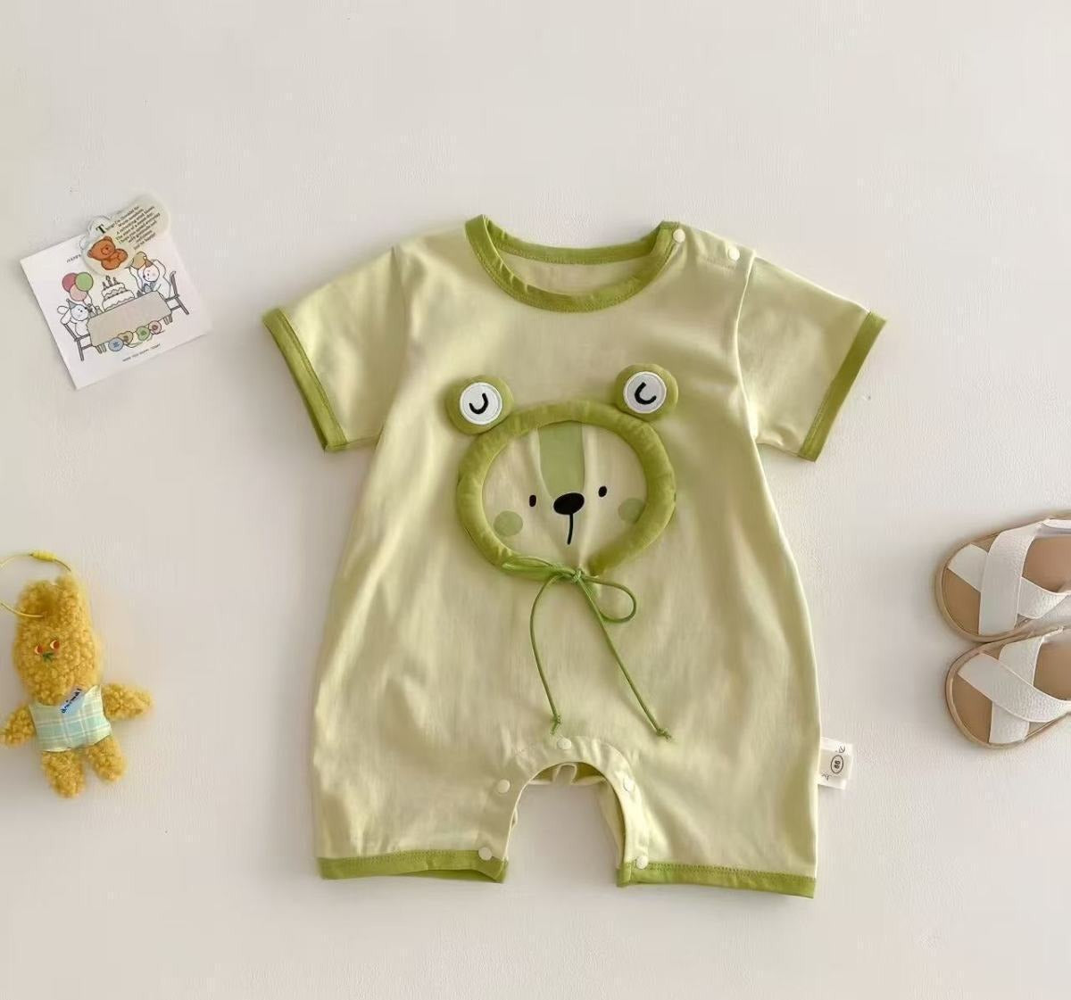 3D Thread Baby Boys Girls Play Romper